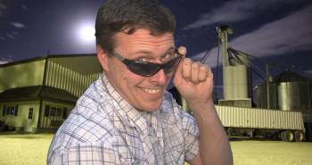 Farmer Derek Klingenberg loves his cattle!